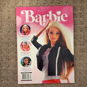 Barbie Magazine with Pink and Black Design